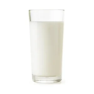 Glas gewone melk